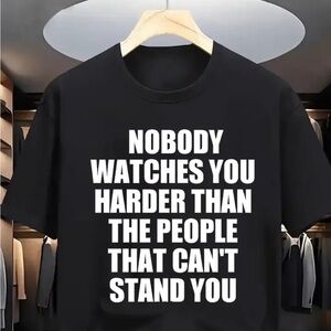 Black Graphic T-Shirt